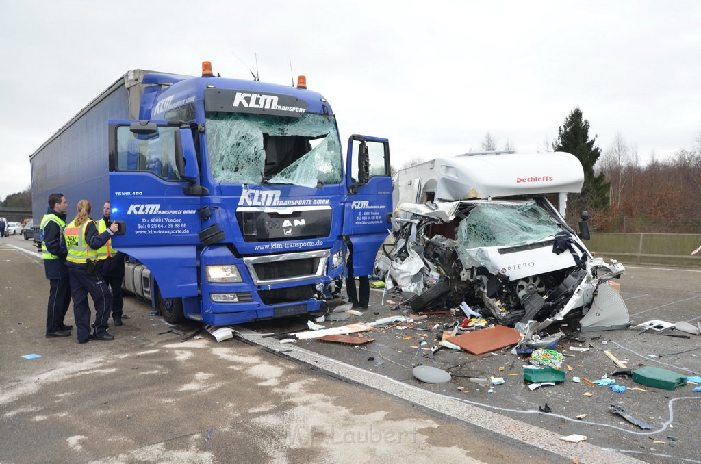 Schwerer VU A 1 Rich Saarbruecken kurz vor AK Leverkusen P060.JPG - Miklos Laubert